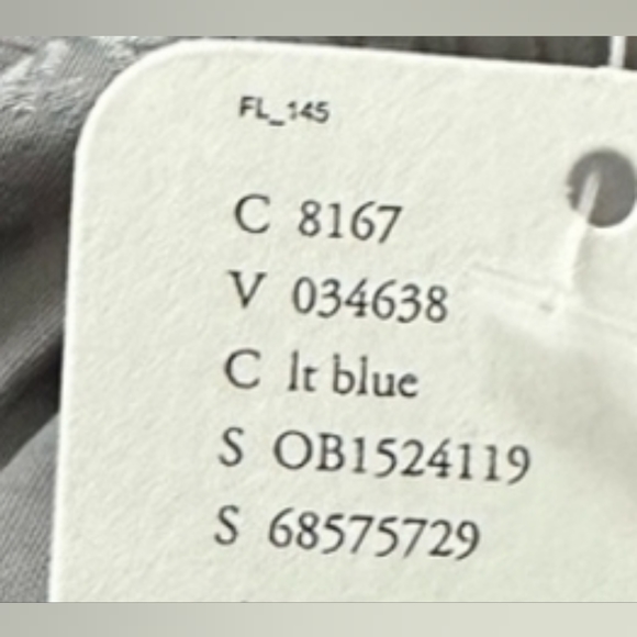 (074) NWOT FP INTIMATELY WHAT'S GOOD LOUNGE PANT - IT BLUE - M - Picture 9 of 9